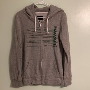 Gray Hurley zip up hoodie
